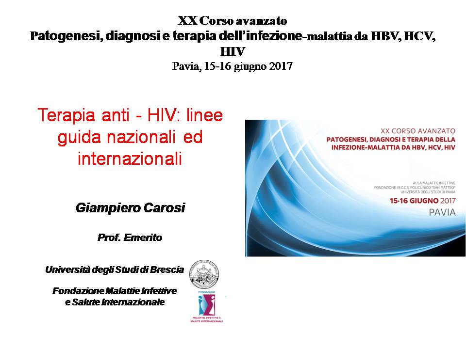 Linee guida HIV 2017 